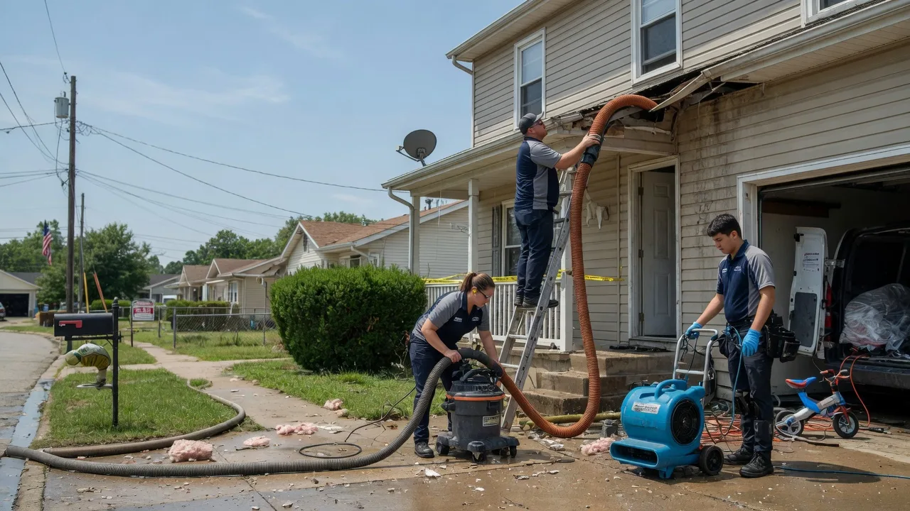 Water Damage Restoration in Aurora, IL near me